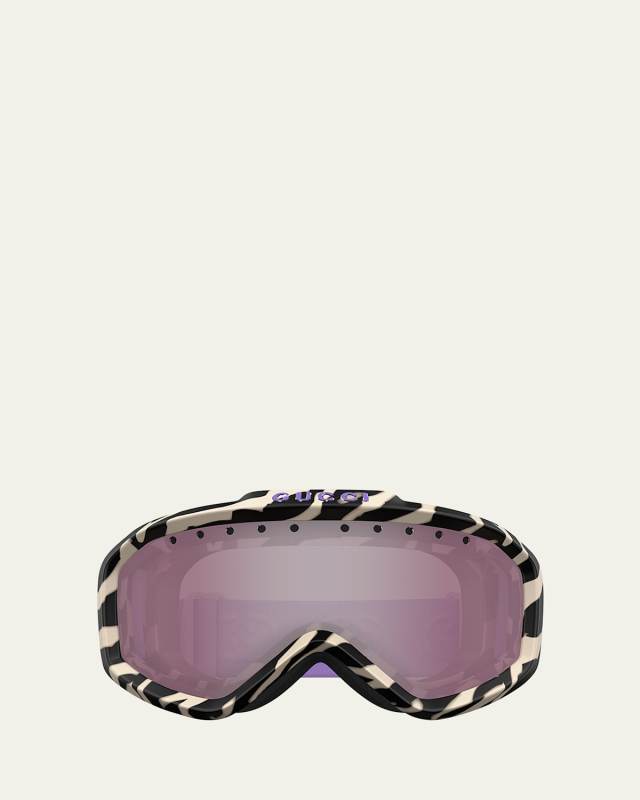 Multicolor Logo Injection Plastic Shield Sunglasses